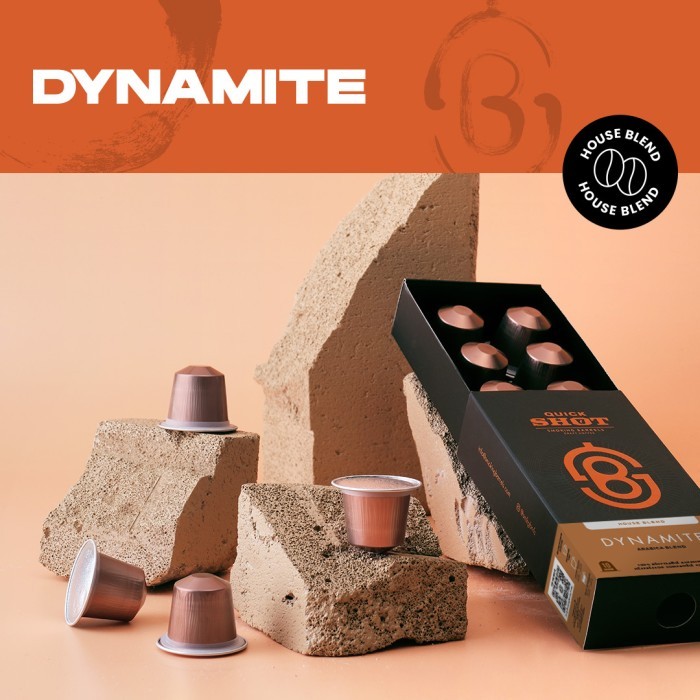 

PROMO! Quick Shot Coffee Capsule - Dynamite (Kopi Kapsul) - Smoking Barrels
