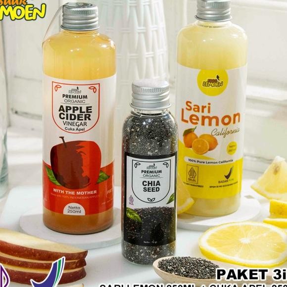 

Uur Lemoen Paet Ehat 3In1 Cua Apel Ml Ari Lemon Ml Dan Chia Eed 70Gr Bpom Dan Halal Ayifa
