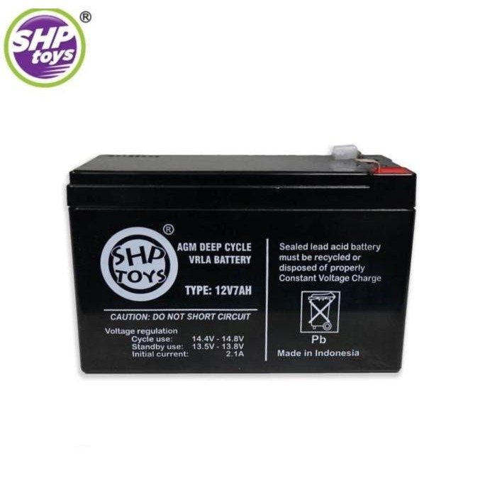 SHP Toys Sparepart Baterai Mainan Mobil Aki Volta By SHP Toys