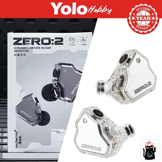 7HZ ZERO 2 7HZ X CRINACLE ZERO : 2 DYNAMIC DRIVER IN EAR EARPHONE