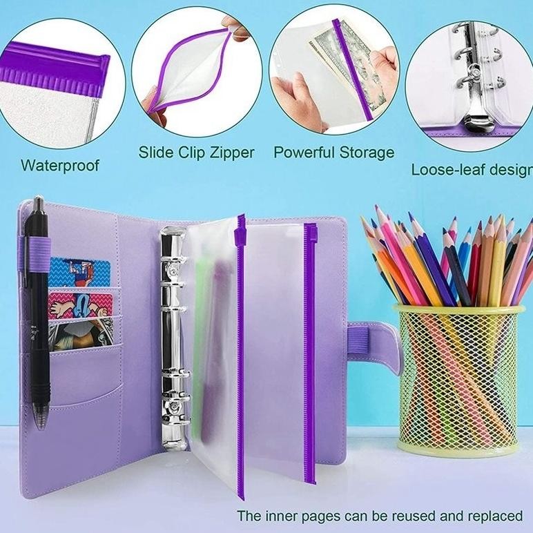 

VIRAL SET LENGKAP Hemat Murah Binder A6 - 6 Ring Budgeting Planner Nabung Value Pack Murah et-98