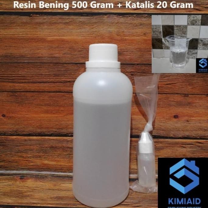 

Promo Resin Bening 500Gr + Katalis 20 Gram - Resin Murah - Kerajinan Tangan COD