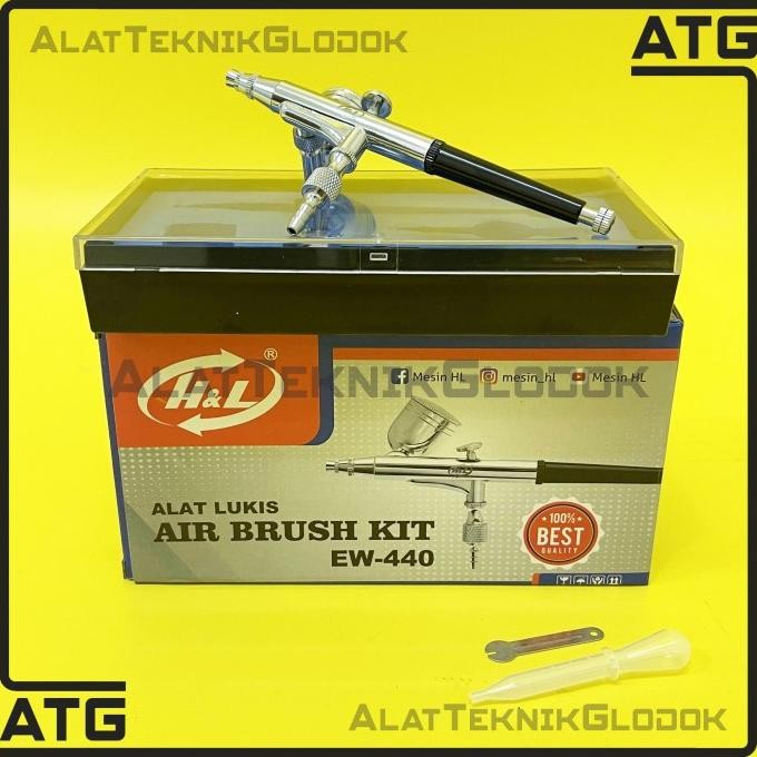

Promo ALAT LUKIS PEN BRUSH KIT H&L HL EW 440 / SPRAY GUN CAT MESIN KOMPRESOR COD