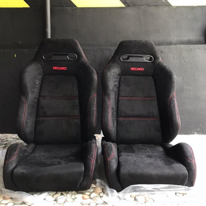 jok recaro sr3 suede premium jok racing jok mobil