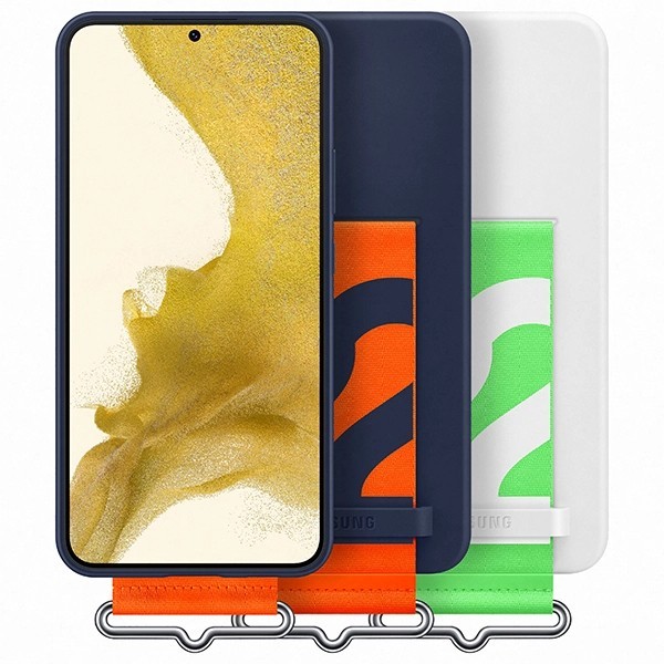SAMSUNG Case S22 + Plus S22+ Silicone Strap Original Resmi SEIN