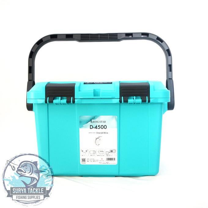 Kotak Pancing/Tackle Box RingStar Docutte 4500 - Emerald Blue