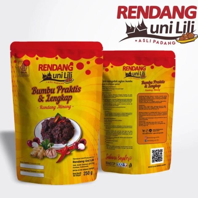 

Bumbu Rendang N Tanpa Tambah Antan Emaan 250Gr By Uni Lili