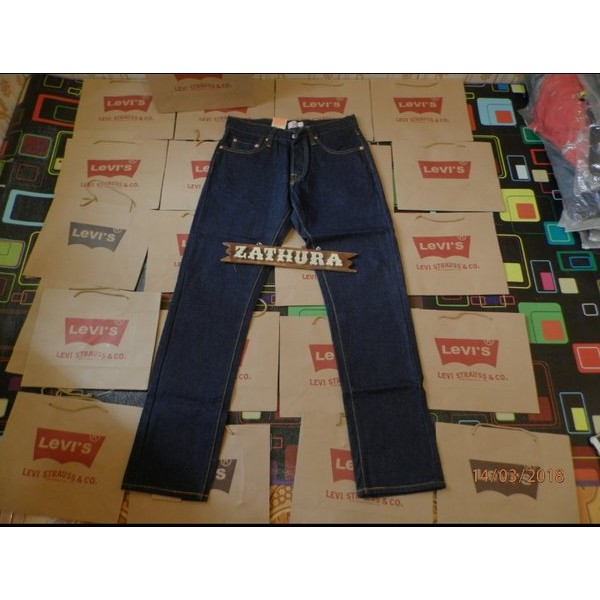 celana Jeans panjang levis 501 original usa biru garment