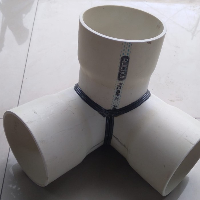 Tee 3 Way 4 Inchi Sambungan Pipa 3 Arah 4 Inc Original