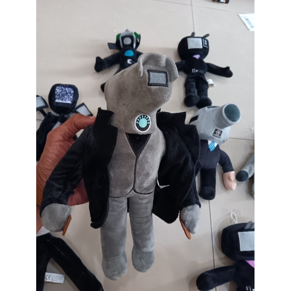 Mainan Boneka Skibidi Toilet Kamera Speaker Boneka Game Plush Toy
