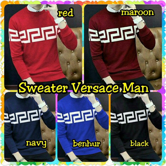 Sweater Versace ManSweater Versace Man Bahan Babyterry Allsz Fit L Ready ** /note/26722/wajib-dibaca