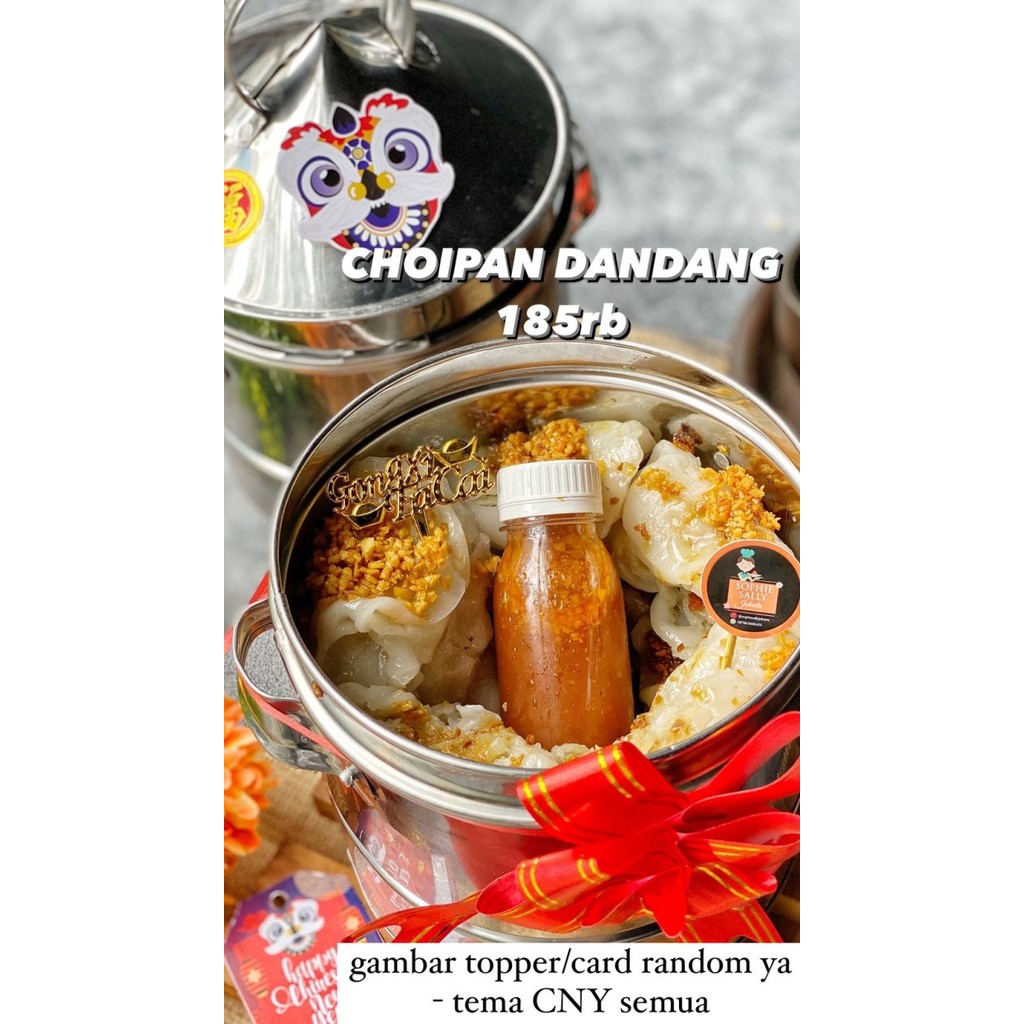 

Siomay / Choipan / Lumpia Dandang Hampers Imlek / Cny Edition 2023