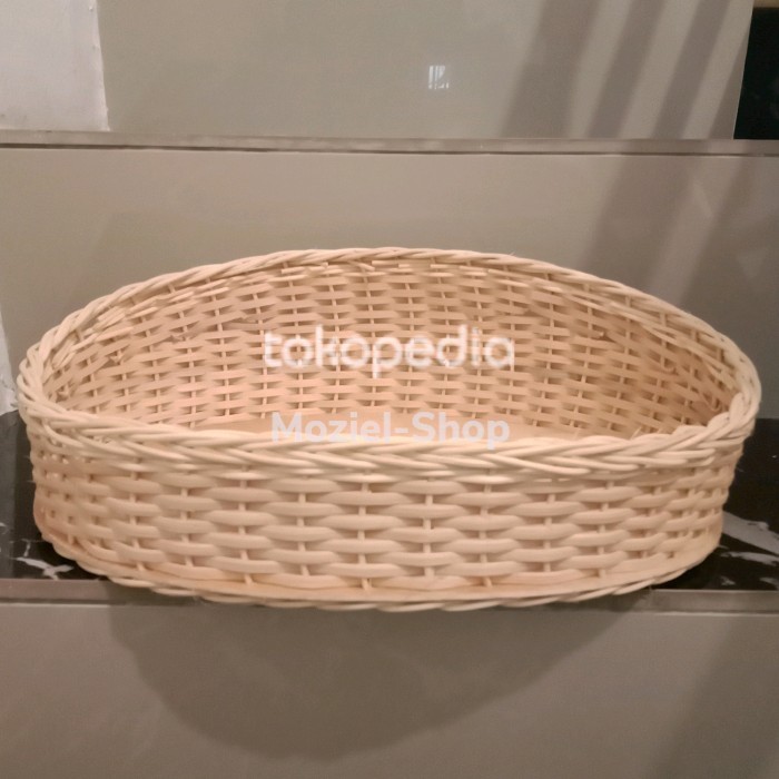 

Keranjang Rotan Parcel Oval Sandar/ Rangkai Kerajinan Tangan / Tp