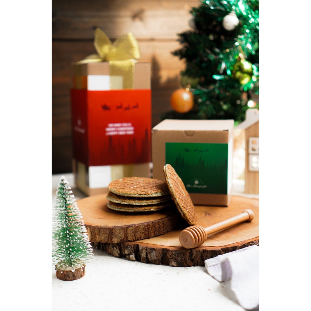

2 Box Premium Christmas Hampers By Kin'S Stroopwafel