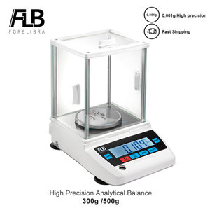 LabTestKit Analytical Balance High Precision 0.001g,1mg Accuracy Digital Electronic Lab Scale Round 