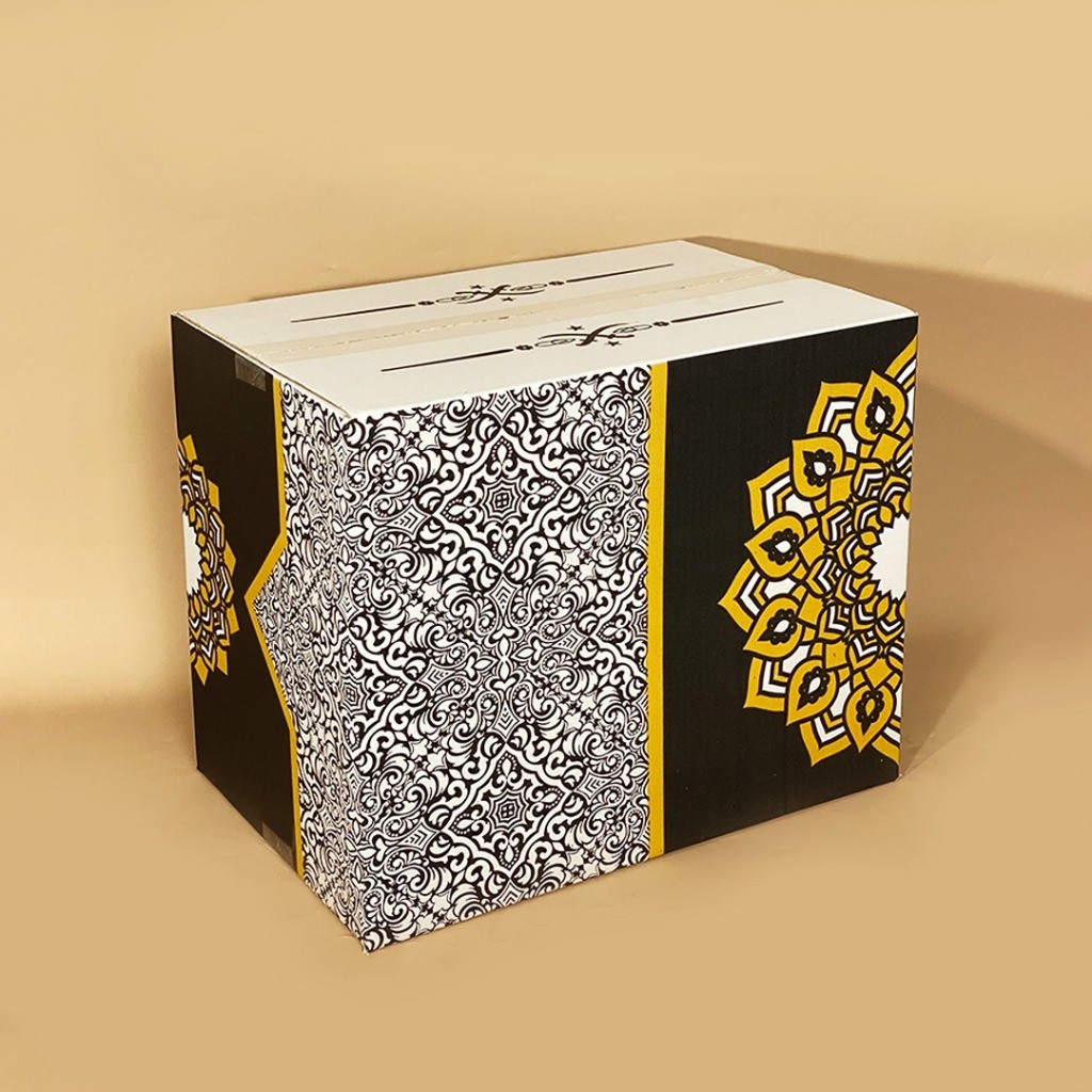 

(42X28X35) Box Parcel (Besar) Kardus/Parcel/Lebaran/Idul Fitri/Paket/Sembako/Hampers/Eid Mubarak/Box