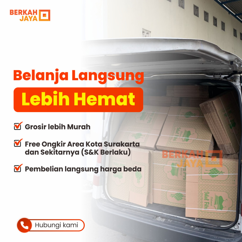 

Box Parcel 35X25X23 (Sedang) Kardus/Parcel/Parcell/Lebaran/Idul Fitri/Fitri/Eid