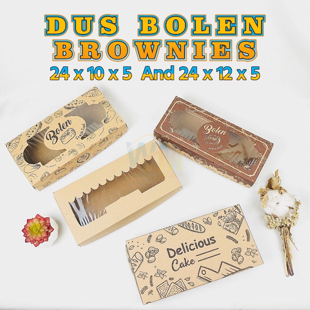 

Kotak Dus Box Brownies 24X10X5 / Dus 24X12X5 / Box Bolen / Dus Bolen 24X12X5/ Dus Brownies / Box Dus