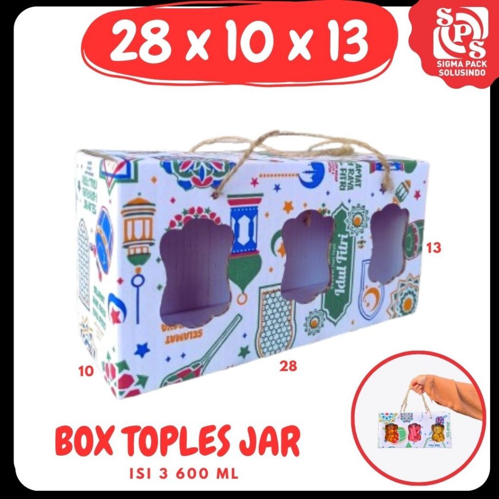 

Box Jinjing Tali Kuker 28X10X13 Jinjing Jar Tali (Kuker Toples Jar 600Ml Isi 3) Box Jinjing Kardus