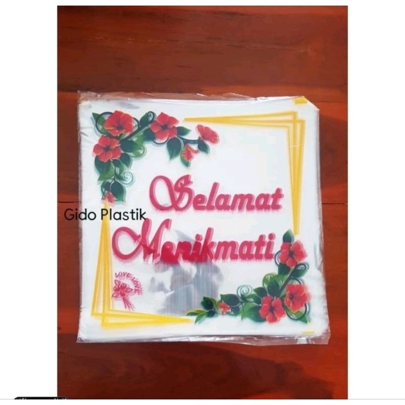 

Plastik Selamat Menikmati 20X20 Isi 50 Lembar
