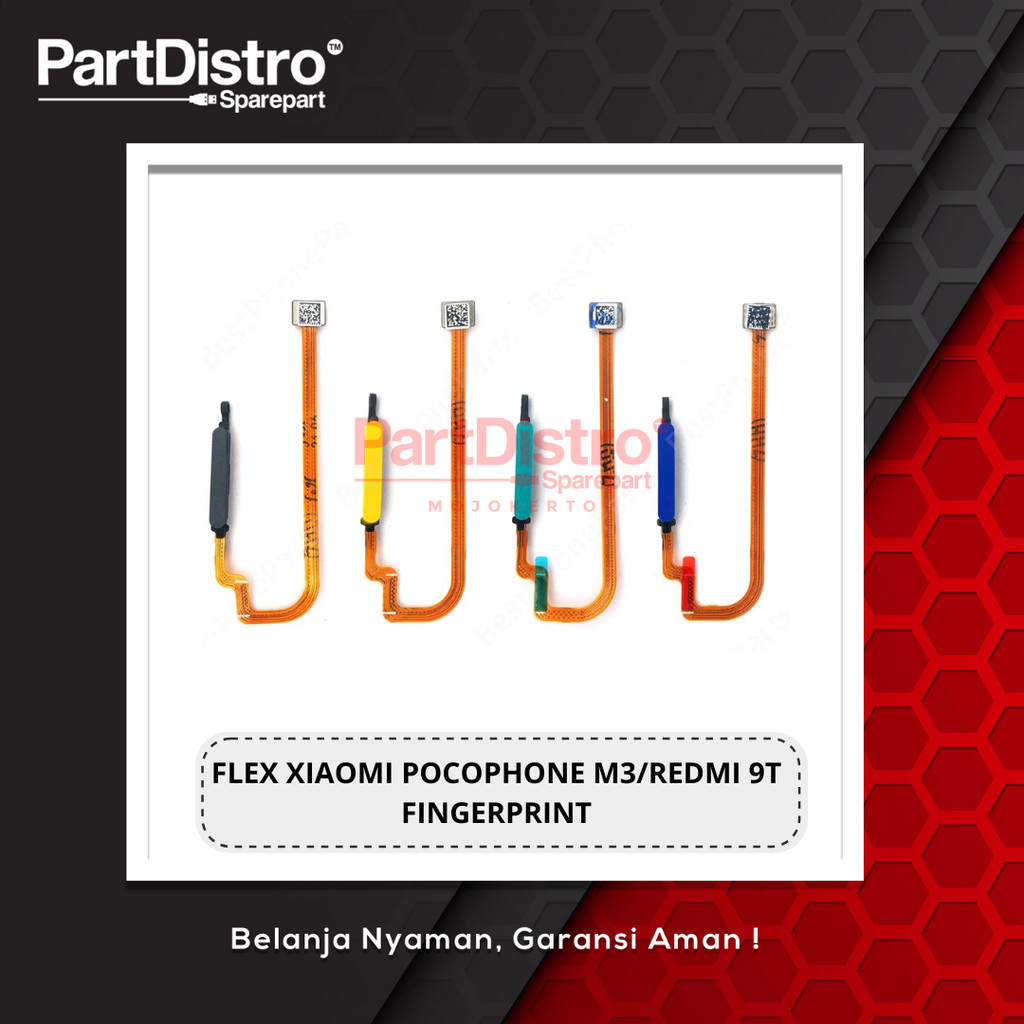 FLEX XIAOMI POCOPHONE M3/REDMI 9T FINGERPRINT