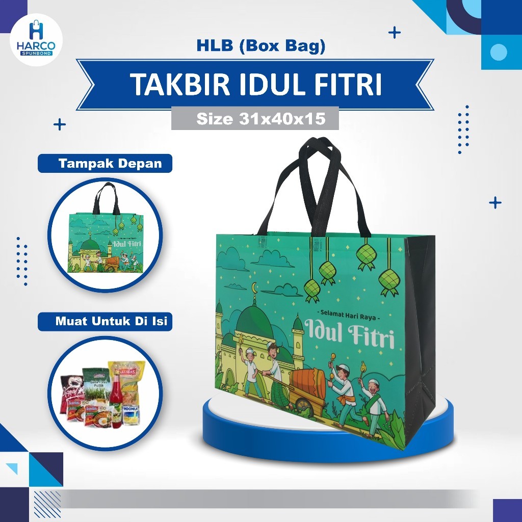 

Tas Parcel Lebaran Laminasi Goodie Bag Idul Fitri Tas Bingkisan Lebaran Tas Hampers Idul Fitri Tas