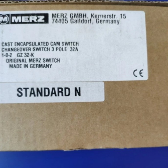 Cos/over switch /ohm saklar MERZ 4P MERZ 32A