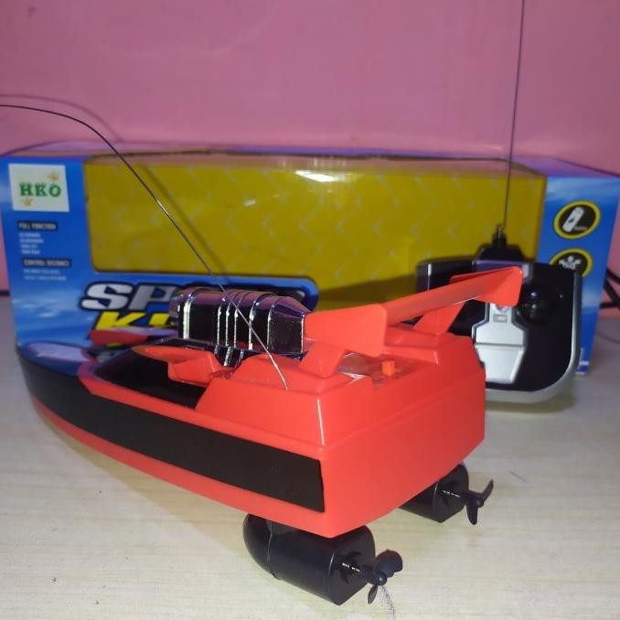 Promo Racing boat mainan kapal perahu remote control COD