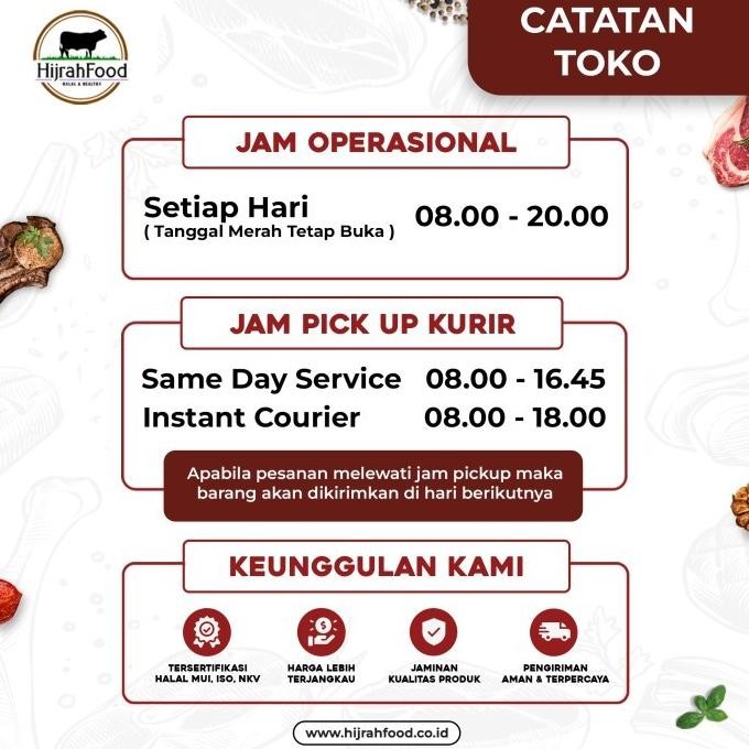 

Hijrahfood Daging Giling Sapi | Minced Ground Beef - Regular - 1 Kg Original Dan Terpercaya