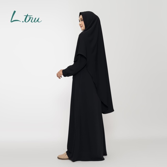 Murah L.tru Gamis Lite Basic Dress Non COD