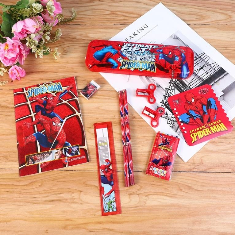 

uj-32 COD - S5982 Set Alat Tulis 8 In 1 / Set Alat Tulis Anak Motif Kartun / Set Alat Tulis 8 In 1 Lucu / Stationery Set 8 In 1 Lucu Sale