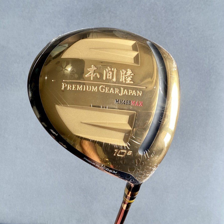 NEW Stick Golf Driver Mutsumi Honma MH488 Max Titanium Gold 10.5 deg