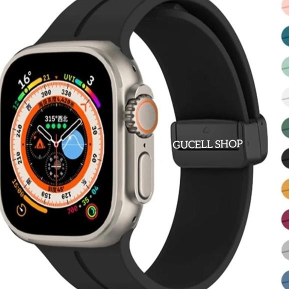

Trap Watch Ultra 49Mm Magnetic Band Tali Jam Iwatch 10 9 8 7 6 5 4 3 2 1 E