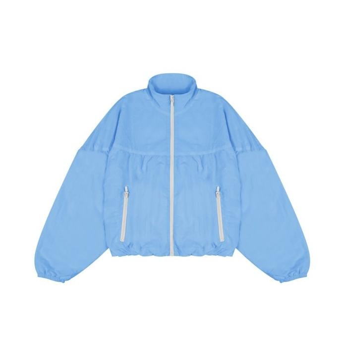 3SECOND JAKET WANITA PARASUT MID CROPPED JACKET SPORTY C010923 STOK TERBATAS