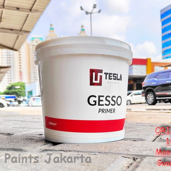 

PROMO! Gesso premium oil acrylic primer 1000ml