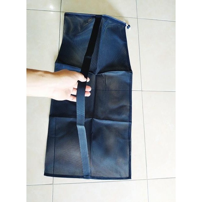 Tas Jaring Drawstring Mesh Bag Tas Alat Snorkling / Selam