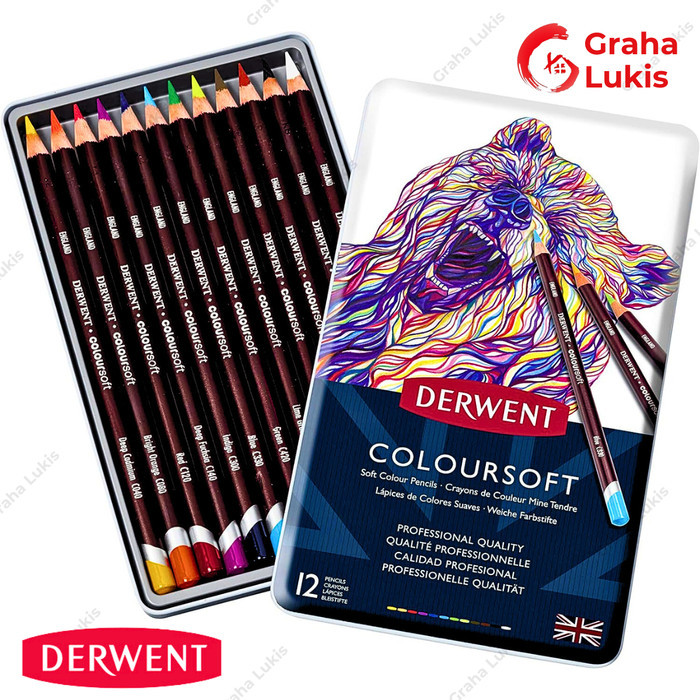 

JUAL Derwent Coloursoft 12