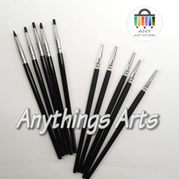 

Promo Clay Shaper Silicone Tool 5 pcs - Sculpting Carving Pottery Modeling COD