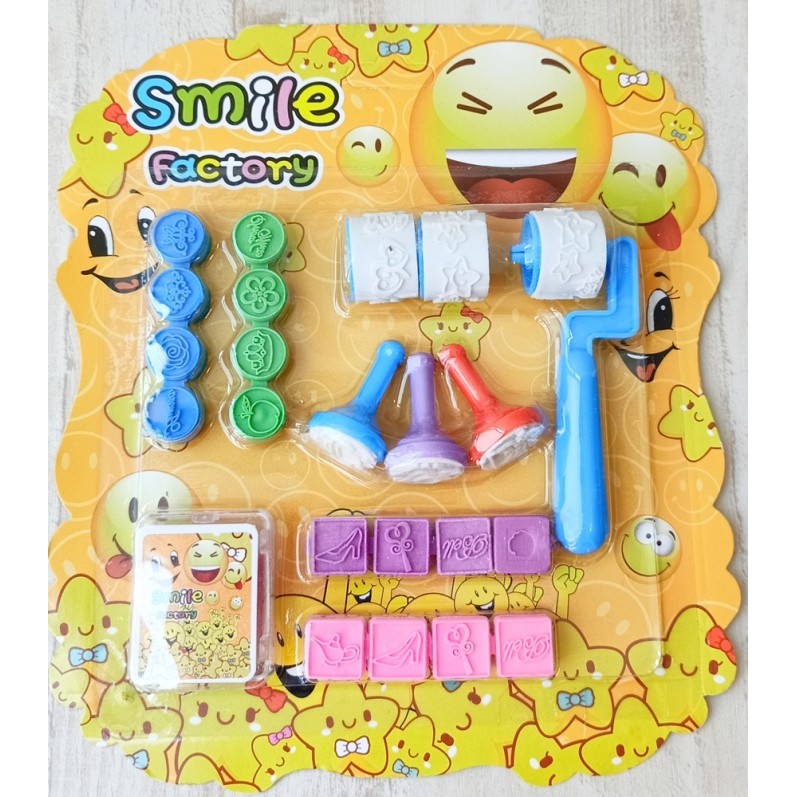 

Super Sale! Mainan Anak Stempel Stamp Roll Set Smile Factory Murah