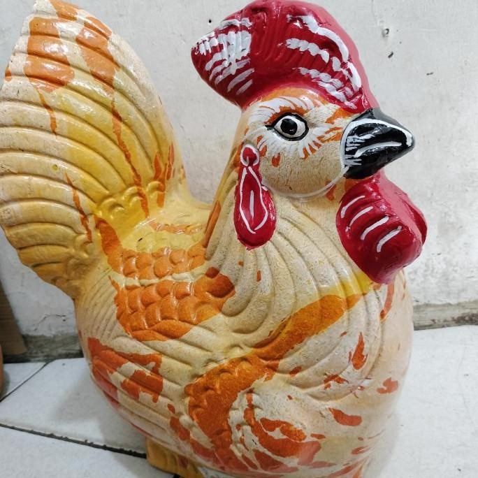 celengan ayam jumbo dari tanah liat SALE