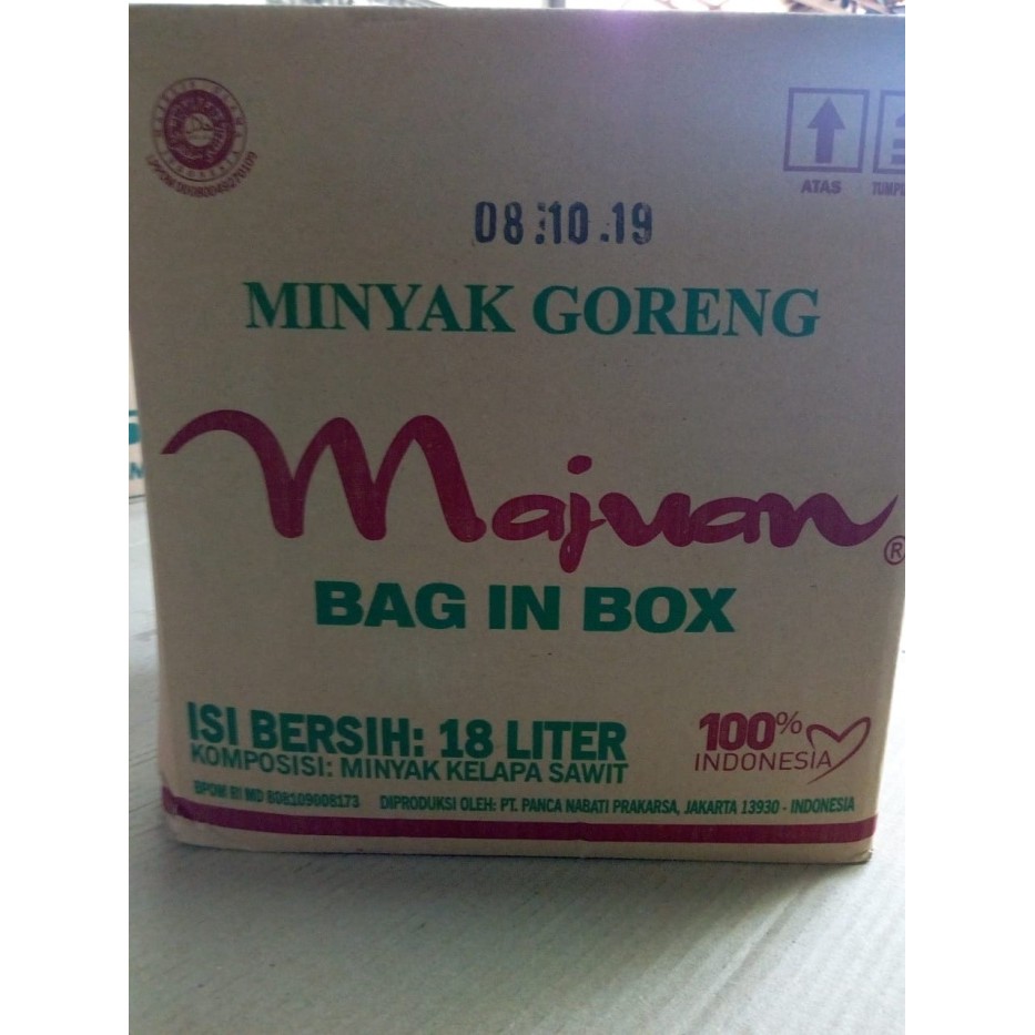 

Majuan Minyak Goreng 18L Bib