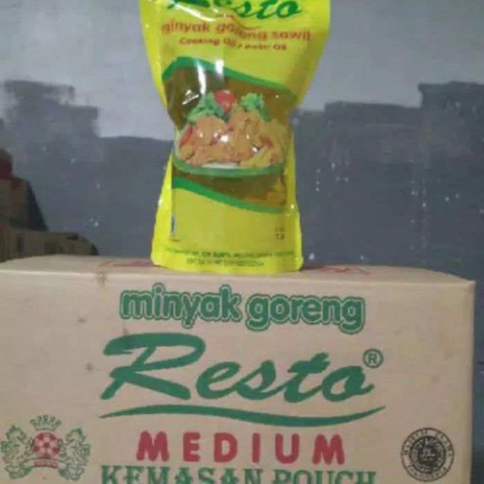 

Khusus Grab/Gojek Minyak Goreng Resto Pouch 1Ltr / Dus (12 Pcs)