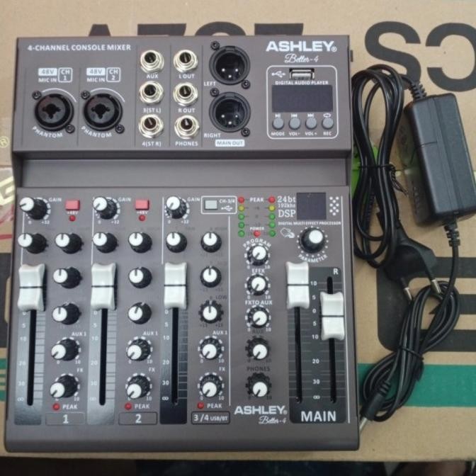 Grosir Ashley Better 4 Mixer Audio Bluetooth