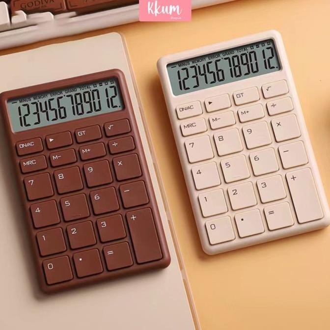 

KALKULATOR 12 DIGITS AESTHETIC/ CALCULATOR SIMPLE ELECTRONIC