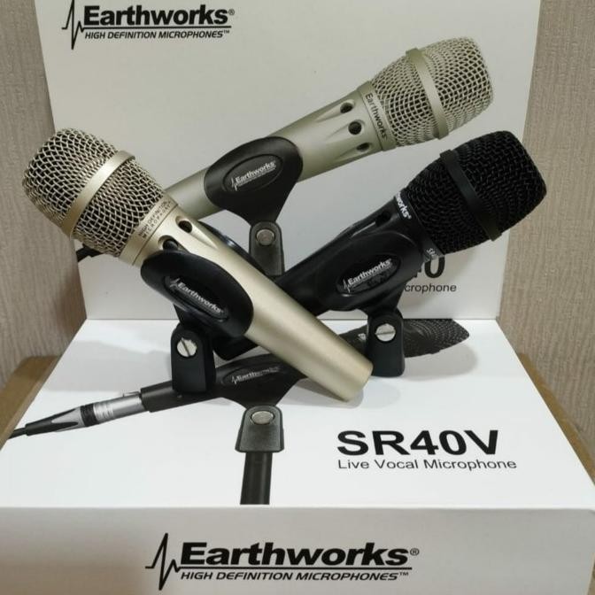Grosir Mic Kabel Original Earthworks Microphone Mic Karaoke Vokal