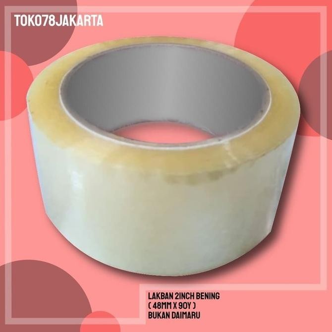 

1DUS REGULER LAKBAN 2INCH BENING ( 45MM X 90Y ) BUKAN DAIMARU ASLI