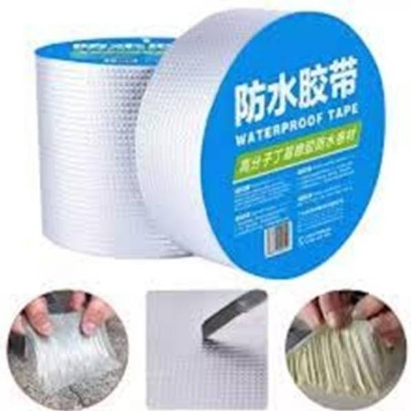 

PLESTER TAPE ANTI BOCOR LAKBAN LEM PEREKAT KEBOCORAN RETAK WATERPROOF ASLI
