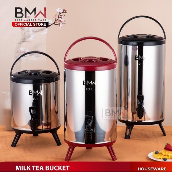 Bmw Kitchen Ware - Termos Milktea Teko Air Panas Teh Kopi Stainless St Original