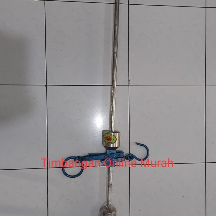 Timbangan Gantung Manual 110 Kg Stainless, Dacin Logam 110Kg Stainless