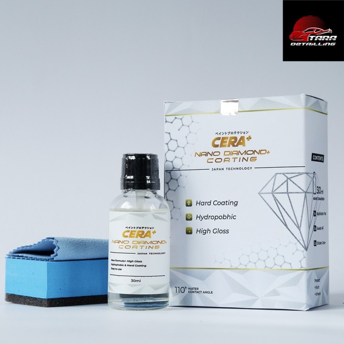 BISA GRAB Cera+ Nano Diamond Coating 10H Bening Seperti Kaca 10H Coating